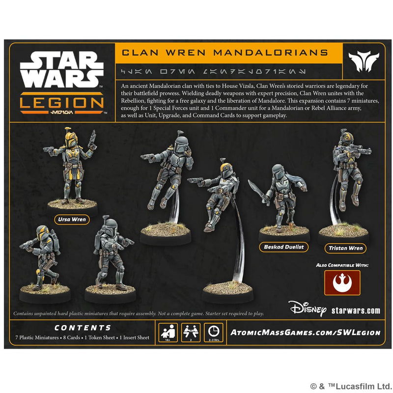 *Pre-Order* Star Wars Legion: Clan Wren Mandalorians *Releases June 19*
