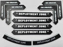 GameKnight Deployment Zone Markers w/ Case