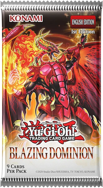 Yu-Gi-Oh! Blazing Dominion Booster Pack
