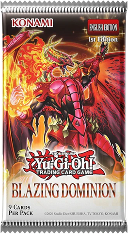 Yu-Gi-Oh! Blazing Dominion Booster Pack