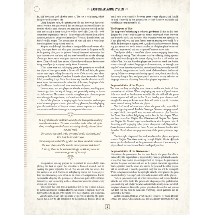 RPG Basic Roleplaying: Universal Game Engine