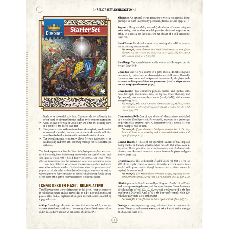 RPG Basic Roleplaying: Universal Game Engine