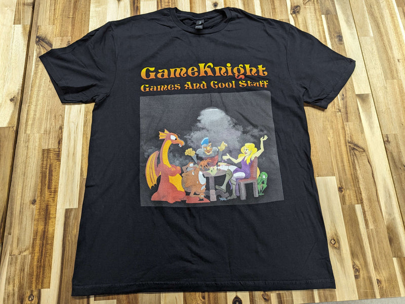 Shirt GameKnight Gather the Party - Black