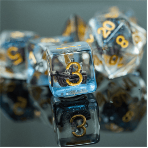 Boat RPG Dice Set