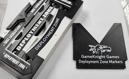 GameKnight Deployment Zone Markers w/ Case