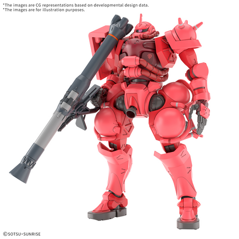 Gunpla HG 1/144 Char's Zaku (GQ) "Mobile Suit Gundam GQuuuuuuX"