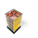 Chessex 12d6 Scarab WW2 Soviet Scarlet/Gold