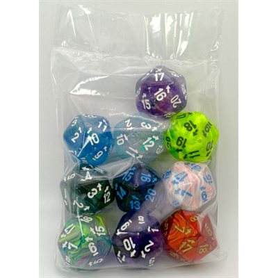 Chessex Count Up & Down D20 Set
