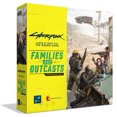 BG Cyberpunk 2077 Gangs of Night City Families and Outcasts Expansion
