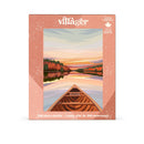 Villager Puzzle 500 Piece Canoeing at Dawn
