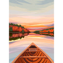 Villager Puzzle 500 Piece Canoeing at Dawn
