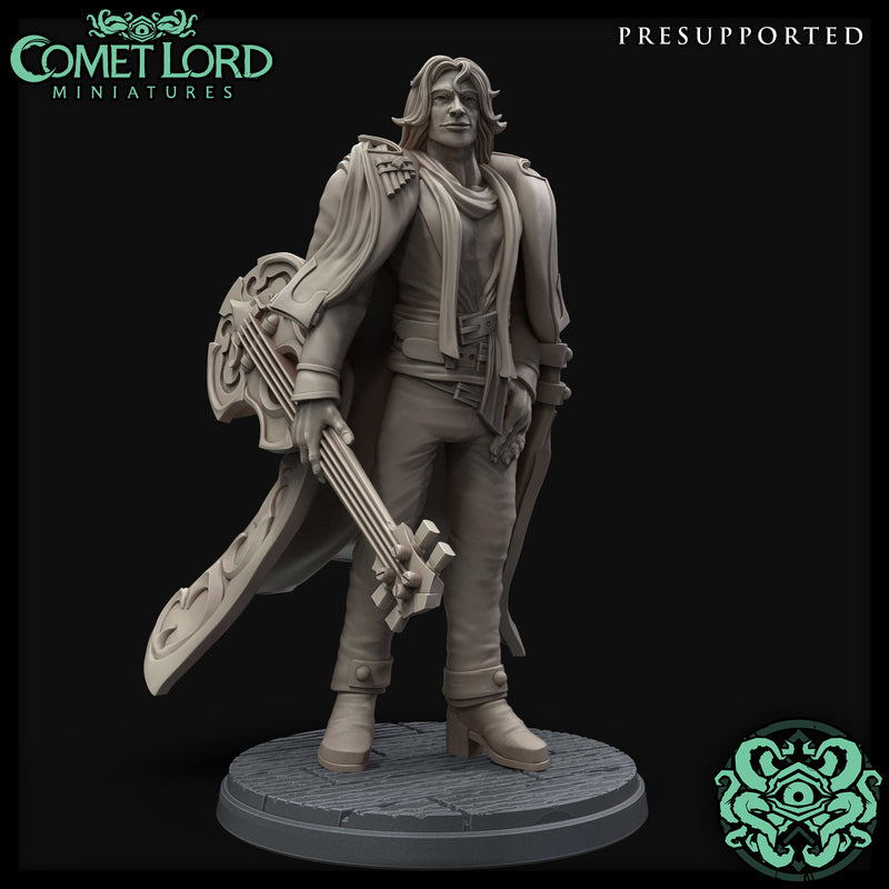 Comet Lord Miniatures Adrian, Itherian Bard
