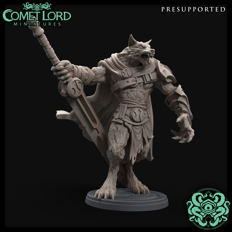 Comet Lord Miniatures Aegon, Wolfknight