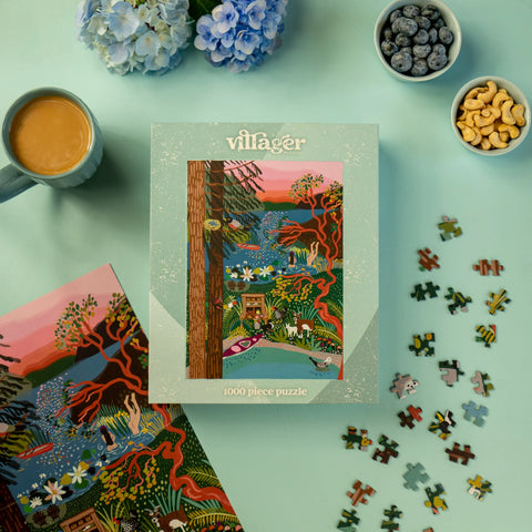 Villager Puzzle 1000 Piece Salt Spring Island