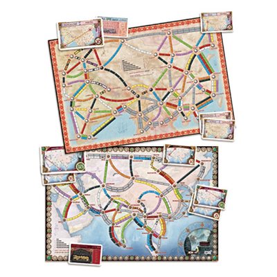 Bg Ticket To Ride Map 1 Asia