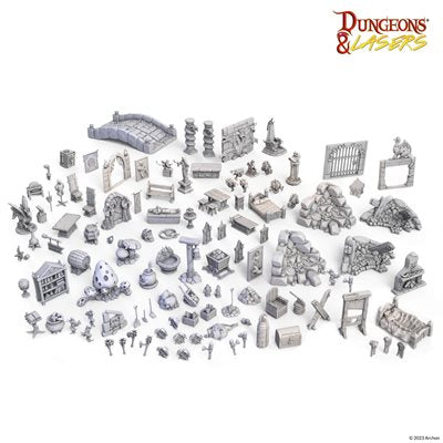 Dungeons & Lasers Fantasy Props Pack