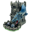 Old School Dice: Dragon's Fury Dice Tower - Blue Dragon