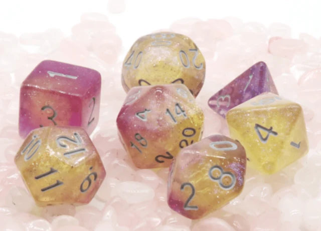 Dreamy Galaxy RPG Dice Set