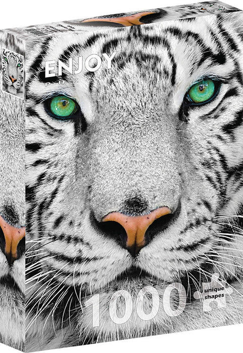 Enjoy Puzzle 1000 Piece White Siberian Tiger