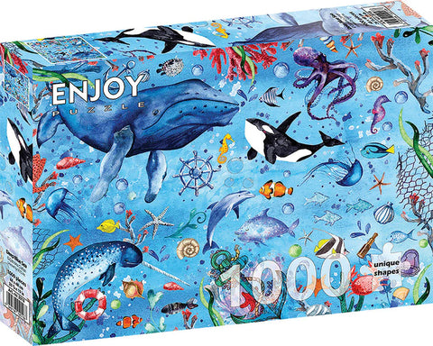 Enjoy Puzzle 1000 Piece Deep Blue Sea