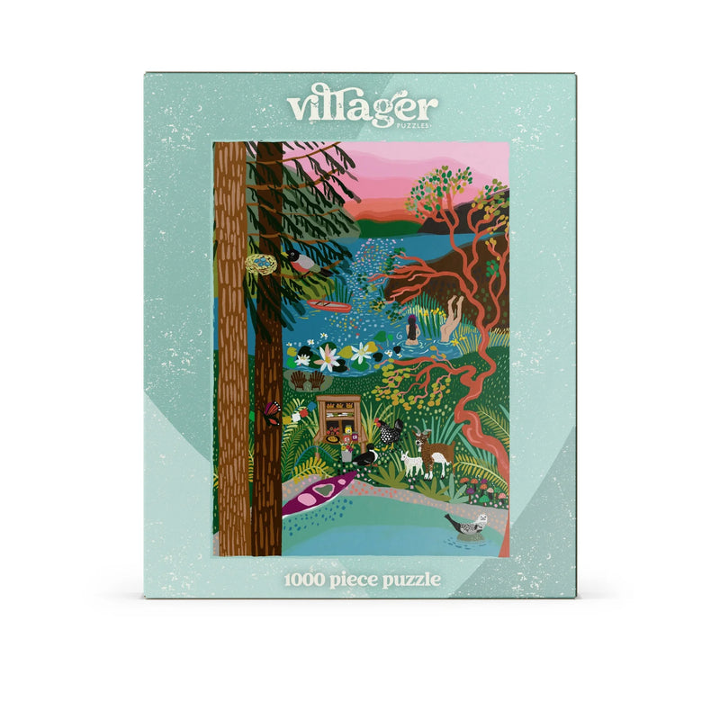 Villager Puzzle 1000 Piece Salt Spring Island