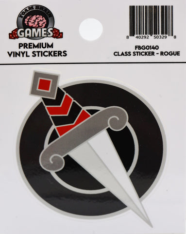 Foam Brain Class Sticker - Rogue