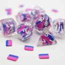 Bisexual Flag RPG Dice Set