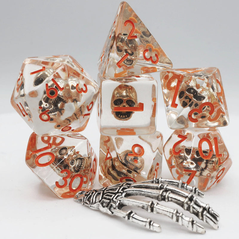 Laughing Skull RPG Dice Set