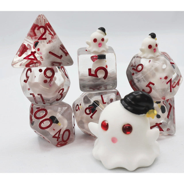 Sleepy Ghost RPG Dice Set