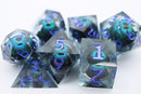 Sharp Edge Moving Eye - Blue Cyclops RPG Dice Set