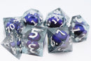 Sharp Edge Moving Eye RPG Dice Set - Purple Cyclops