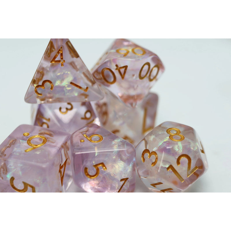 Sakura Petals RPG Dice Set