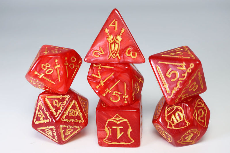 Queen's Armory: Infernal RPG Dice Set