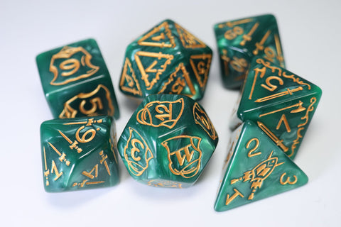 Queen's Armory: Woodland RPG Dice Set