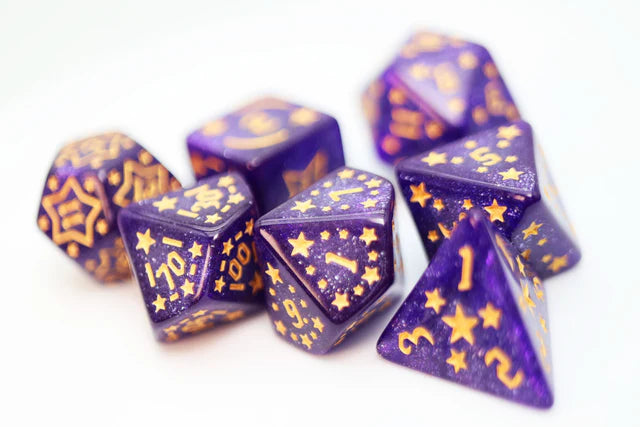 Shooting Stars: Xenon RPG Dice Set