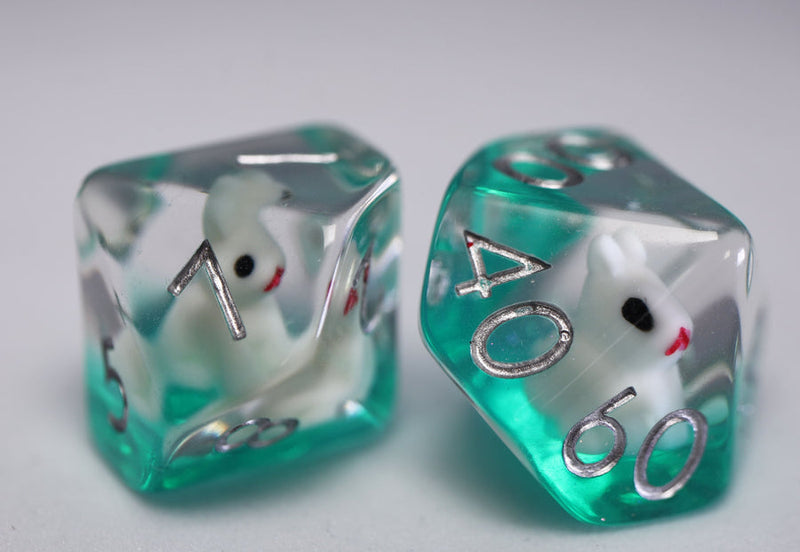 Bouncing Bunny RPG Dice Set