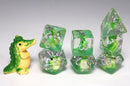 Smiling Crocodile RPG Dice Set
