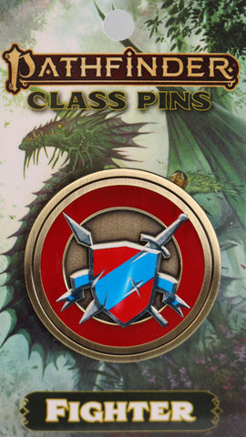Pathfinder Class Icon Pin: Fighter
