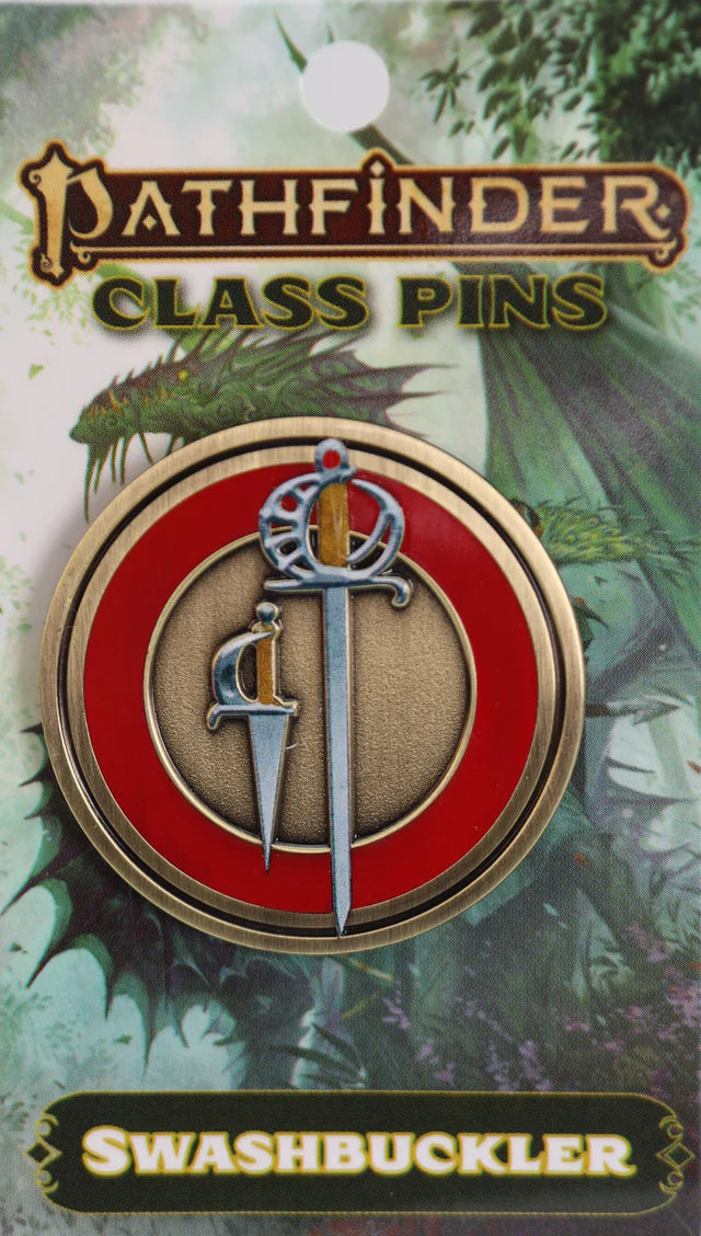 Pathfinder Class Icon Pin: Swashbuckler