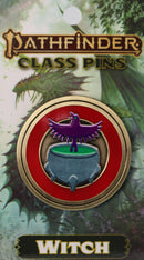 Pathfinder Class Icon Pin: Witch