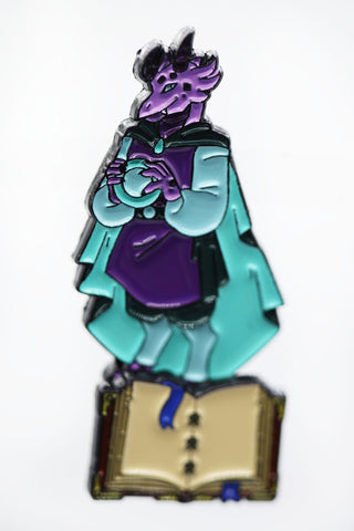 Lost Tome of Heroes Enamel Piniature: Dragonborn Sorcerer