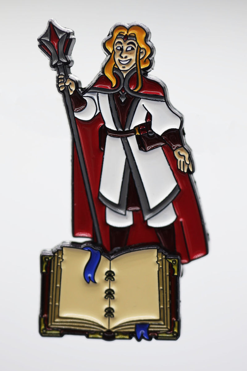 Lost Tome of Heroes Enamel Piniature: Human Cleric