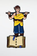 Lost Tome of Heroes Enamel Piniature: Human Monk
