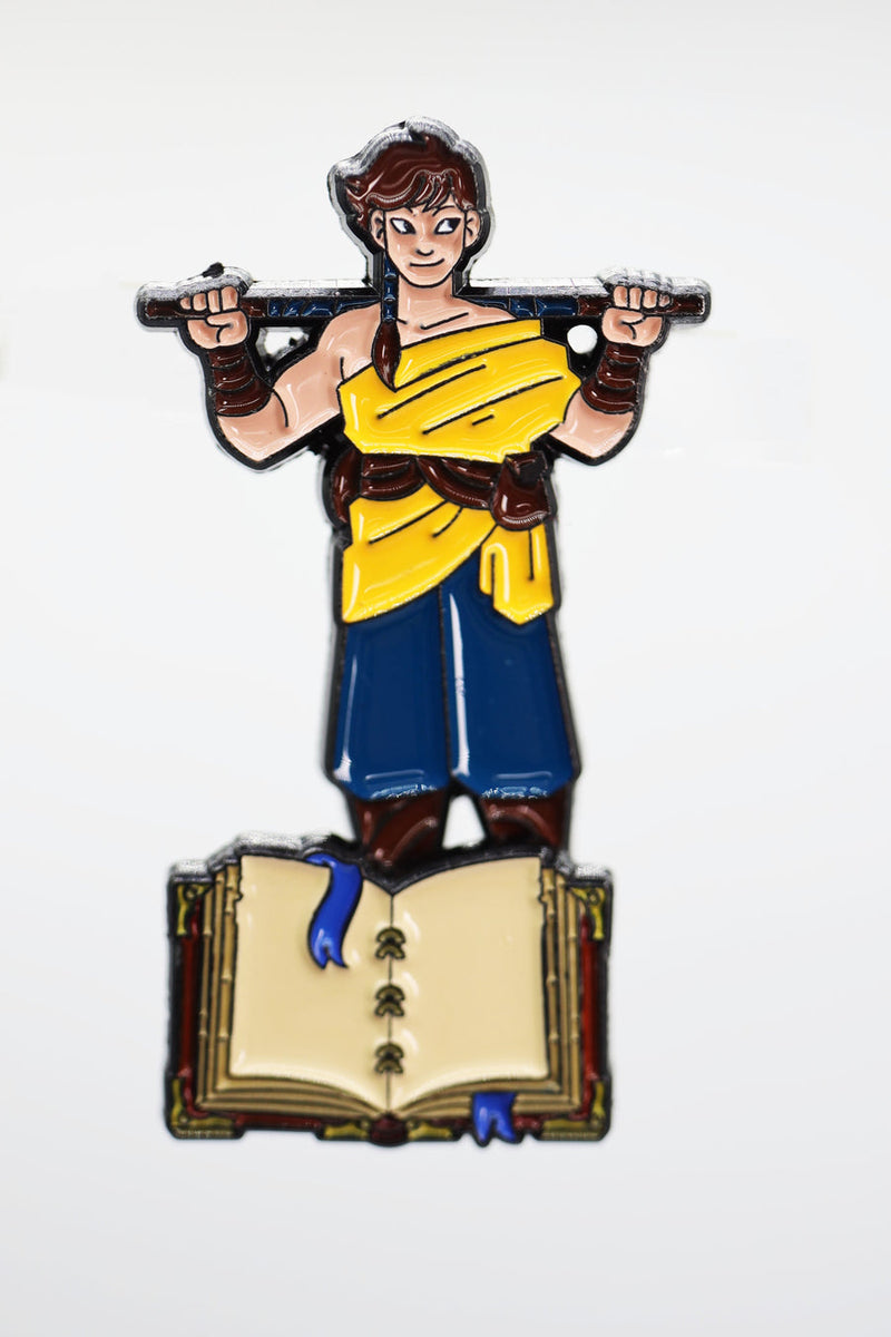 Lost Tome of Heroes Enamel Piniature: Human Monk
