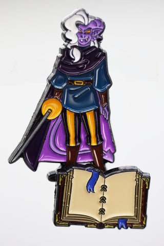 Lost Tome of Heroes Enamel Piniature: Tiefling Bard