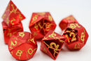 Ruby Quarry - RPG Metal Dice Set