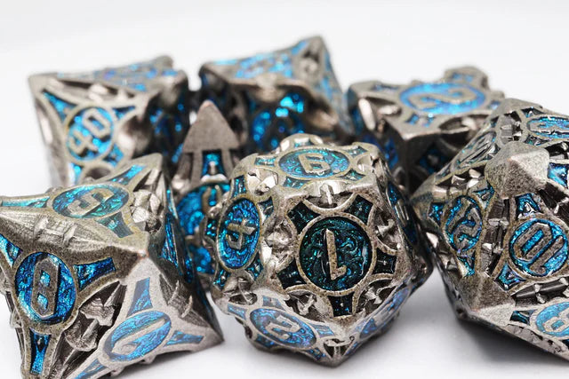 Quiver of Arrows: Cybernetic Arrow RPG Metal Dice Set