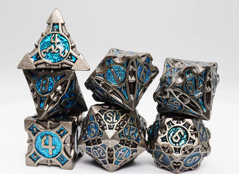 Quiver of Arrows: Cybernetic Arrow RPG Metal Dice Set