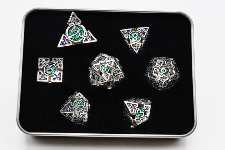 Oculus: Angelic RPG Metal Dice Set