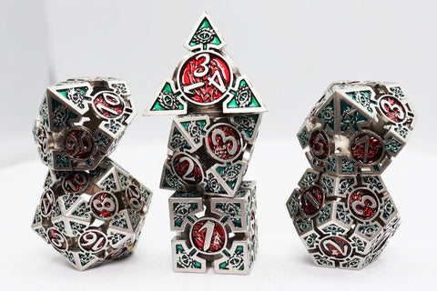 Oculus: Bewildered - Metal RPG Dice Set